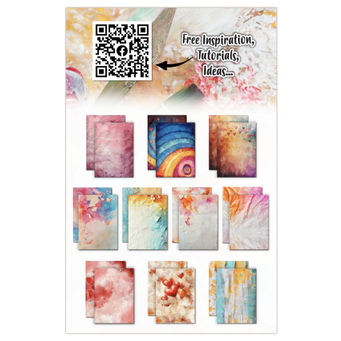 Preview: AALL and Create - Designpapier "Starlight Zing" Paper Pack A5 - 10 Bogen