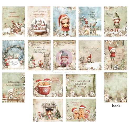 Preview: Prima Marketing - Designpapier "Twinkle & Treats" Paper Pack - Journaling Cards 3x4 Inch - 45 Bogen