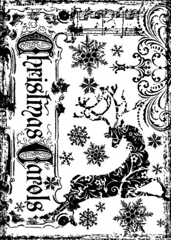 Stampers Anonymous - Gummistempel "Reindeer Games" Cling Stamp Design by Tim Holtz