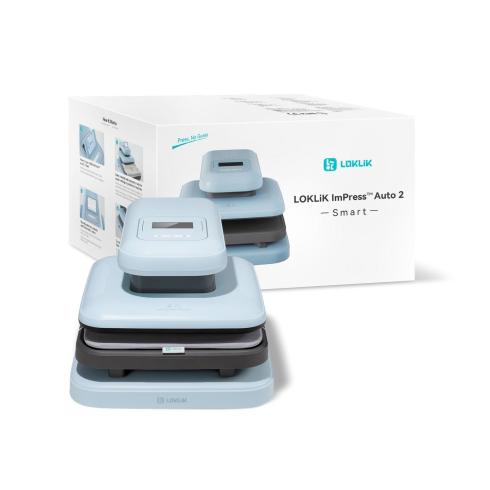 LOKLiK - Auto 2 Smart Transferpresse Pastellblau