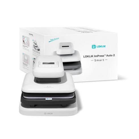 LOKLiK - Auto 2 Smart Transferpresse Gäneblümchen Weiß