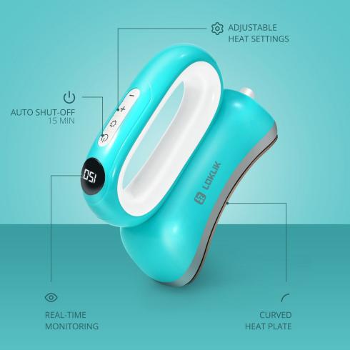 LOKLiK - Impress Hat Transferpresse Blau