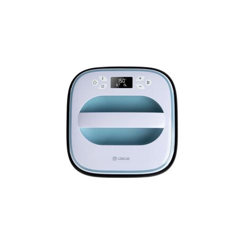 LOKLiK - Easy Heat Press Transferpresse Jeansblau