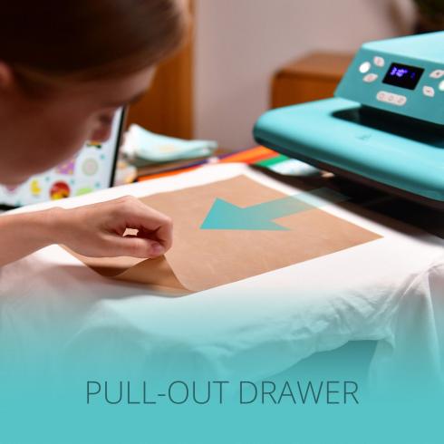 LOKLiK - Auto Heat Press Transferpresse Blau