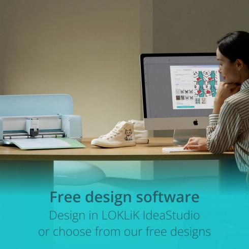 LOKLiK - Plotter iCraft Pastellrosa