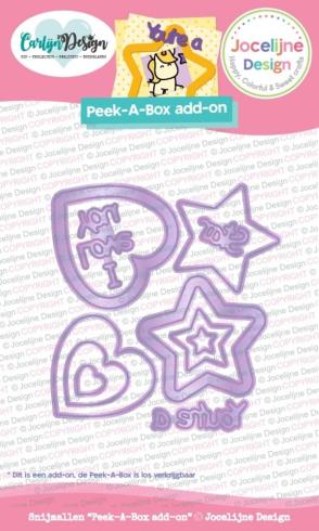 Preview: Carlijn Design - Stanzschablone "Peek-a-Box Add-On" Dies 