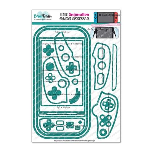 Carlijn Design - Stanzschablone "Game Console" Dies 