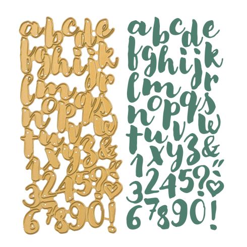 Preview: Vaessen Creative - Stanzschablone "Alphabet" Dies