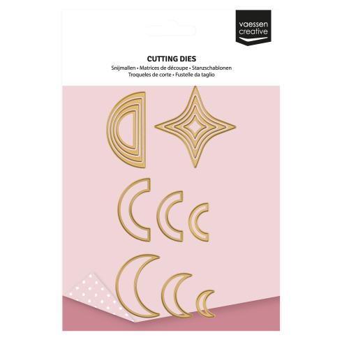 Vaessen Creative - Stanzschablone "Grundformen 2" Dies