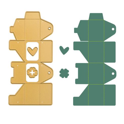 Preview: Vaessen Creative - Stanzschablone "Geschenkbox" Dies