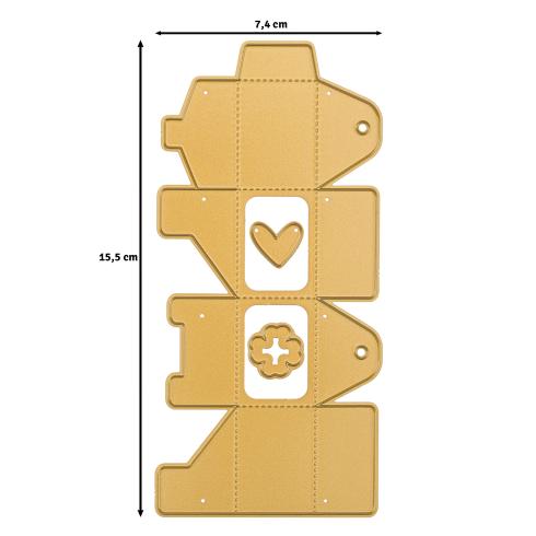 Preview: Vaessen Creative - Stanzschablone "Geschenkbox" Dies