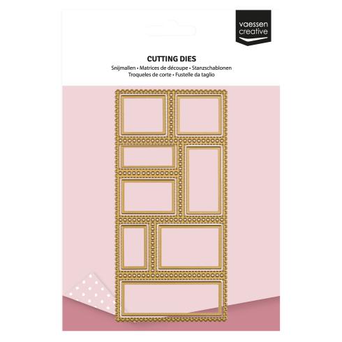 Vaessen Creative - Stanzschablone "Briefmarken" Dies