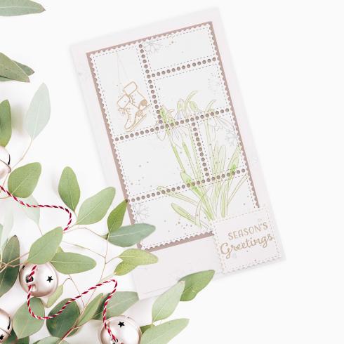 Vaessen Creative - Stanzschablone "Briefmarken" Dies