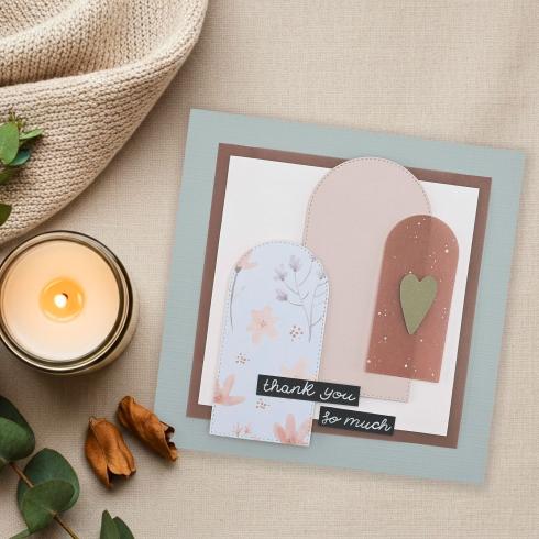 Vaessen Creative - Stanzschablone "Runde Banner & Etiketten" Dies