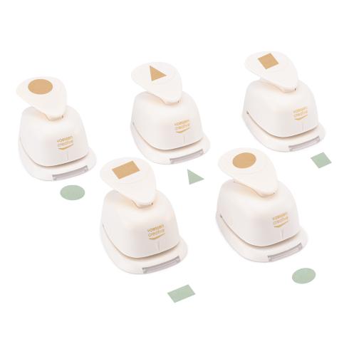 Preview: Vaessen Creative - 5 Motivstanzer "Geometrische Formen Medium"