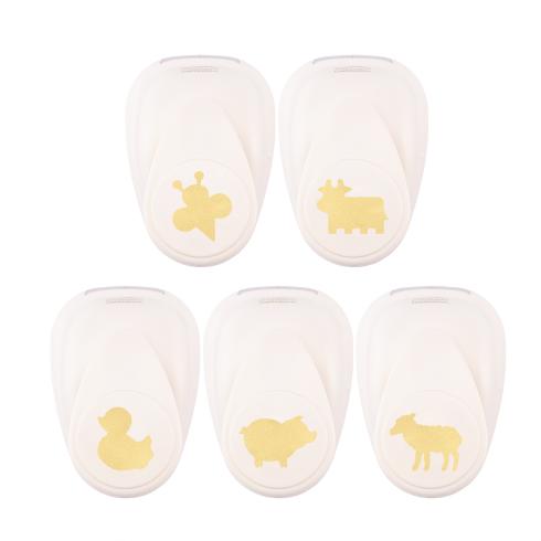 Vaessen Creative - 5 Motivstanzer "Bauernhoftiere Medium"