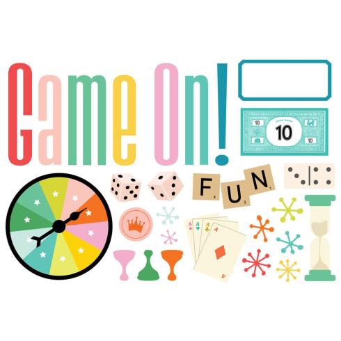 Simple Stories - Collectors Essential Kit "Game Night" 12 Bogen Designpapier