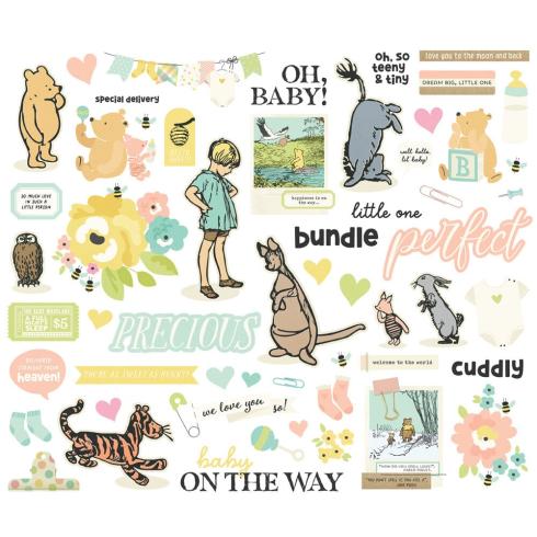Preview: Simple Stories - Stanzteile "Say Cheese Classic Pooh Baby" Bits & Pieces 