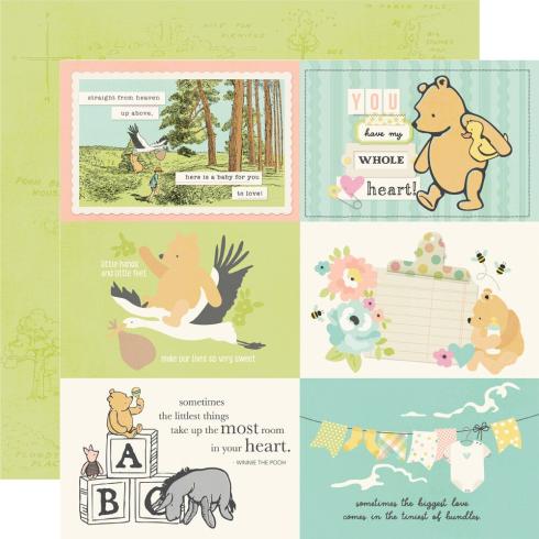 Simple Stories - Collections Kit "Say Cheese Classic Pooh Baby" 12 Bogen Designpapier