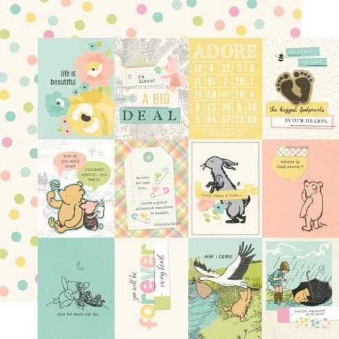 Simple Stories - Collections Kit "Say Cheese Classic Pooh Baby" 12 Bogen Designpapier