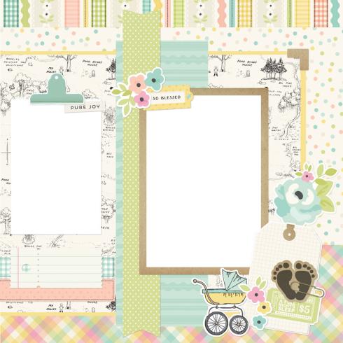 Simple Stories - Pages Kit "Say Cheese Classic Pooh Baby"