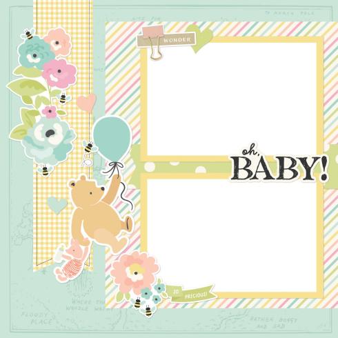 Simple Stories - Pages Kit "Say Cheese Classic Pooh Baby"