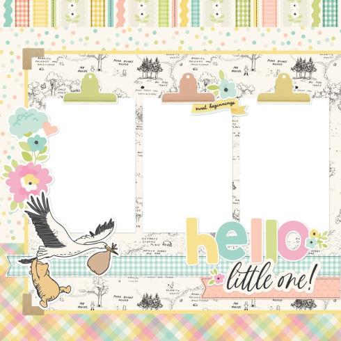 Simple Stories - Pages Kit "Say Cheese Classic Pooh Baby"