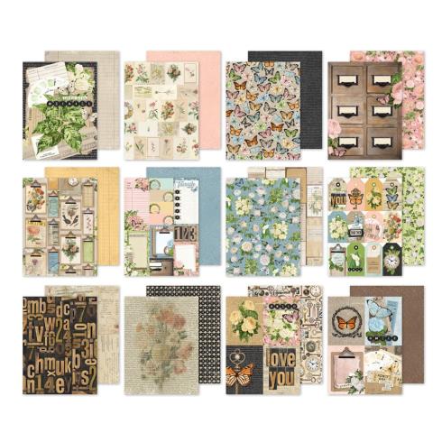 Preview: Simple Stories - Designpapier "Vintage Junk Drawer" Paper Pack 6x8 Inch - 24 Bogen