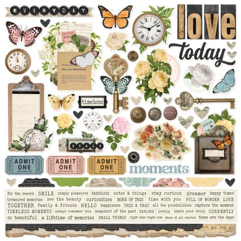 Preview: Simple Stories - Collections Kit "Vintage Junk Drawer" 12 Bogen Designpapier