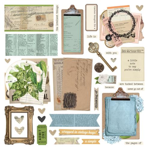 Preview: Simple Stories - Cards Kit "Vintage Junk Drawer"