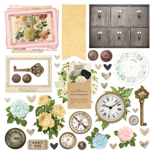 Preview: Simple Stories - Cards Kit "Vintage Junk Drawer"