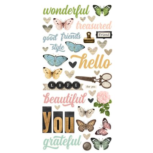 Simple Stories - Cards Kit "Vintage Junk Drawer"