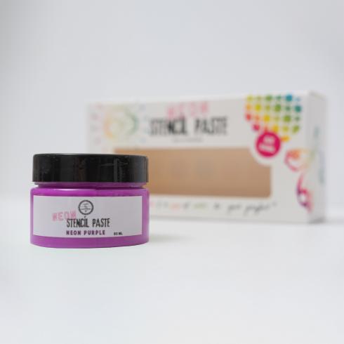 Studio Light - Strukturpaste "Neon" Stencil Paste 6x50ml