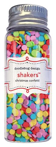 Doodlebug Design - Schüttelelemente "Christmas Confetti" Shakers