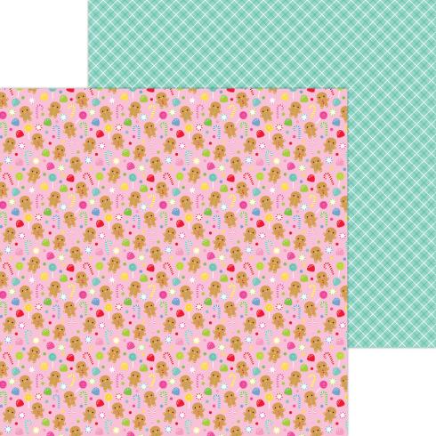 Preview: Doodlebug Design - Designpapier  "Oh What Fun " Paper Pack 12x12 Inch - 12 Bogen