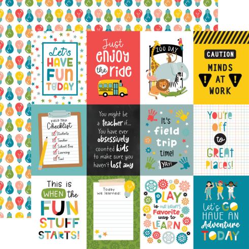 Preview: Echo Park - Designpapier "Field Trip" Collection Kit 12x12 Inch - 12 Bogen