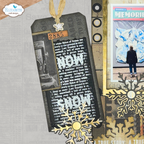 Preview: Elizabeth Craft Designs - Stempelset "Winter Story" Clear Stamps