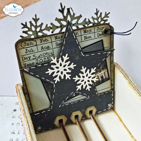 Preview: Elizabeth Craft Designs - Stanzschalone "Wintercards CardLab" Dies