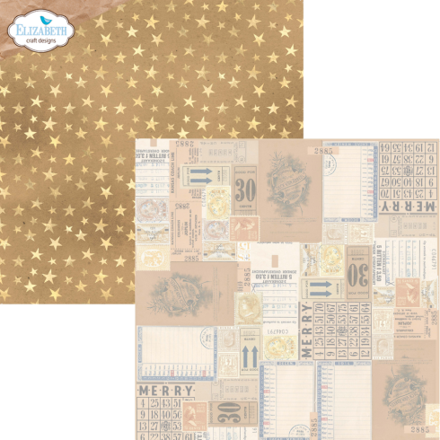 Elizabeth Craft Designs - Designpapier "Winter Wanderlust" Paper Pack 12x12 Inch - 12 Bogen
