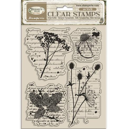 Stamperia - Stempelset "Botanic" Clear Stamps