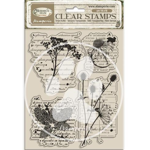 Preview: Stamperia - Stempelset "Botanic" Clear Stamps
