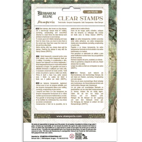 Stamperia - Stempelset "Botanic" Clear Stamps