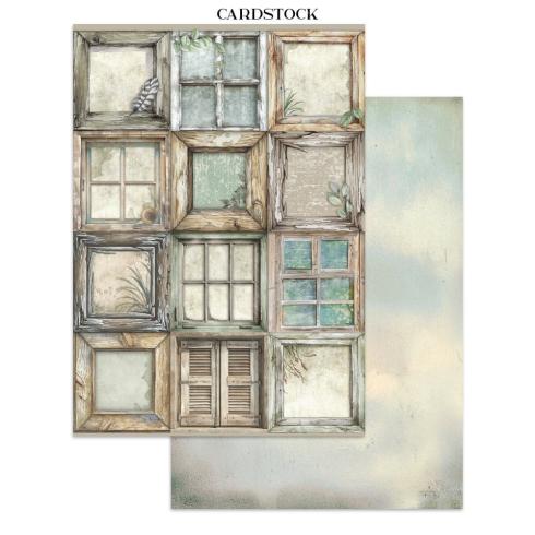 Preview: Stamperia - Papier, Aufkleber & Stanzteile "Herbarium Silvae" Junk Journal Backgrounds,Stickers,Cut-Outs