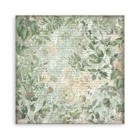 Stamperia - Designpapier "Herbarium Silvae" Maxi Paper Pack 12x12 Inch - 22 Bogen