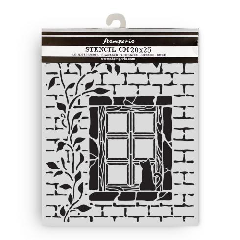 Stamperia - Schablone 20x25cm "Country Window" Stencil