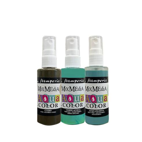 Stamperia - Aquarellfarbe "Herbarium Silvae" Aquacolor Paint Kit 3x60ml