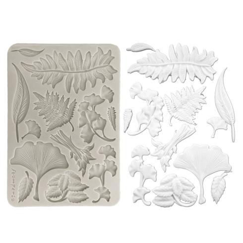 Preview: Stamperia - Gießform A5 "Botanical Leaf" Soft Mould 