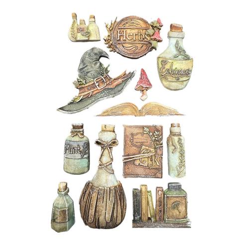 Preview: Stamperia - Gießform A5 "Alchemy" Soft Mould 