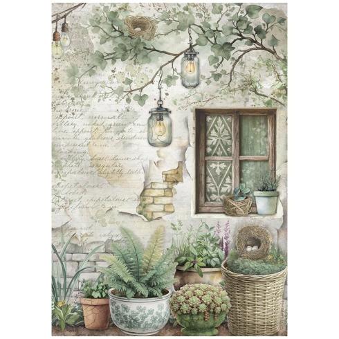 Preview: Stamperia - Decopatch Papier "Herbarium Silvae" Decoupage A4 - 6 Bogen  