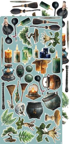 Craft OClock - Ausschneidebogen "Alchemy" Extra Set Creative - 18 Bogen